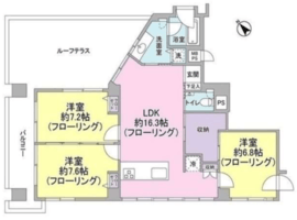 ユニティ 501 間取り図