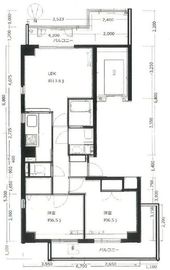 アルページ麻布 301 間取り図