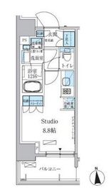 パークアクシス上野三丁目 904 間取り図