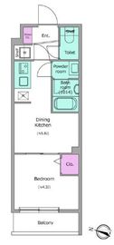 ドゥーエ梅屋敷 505 間取り図
