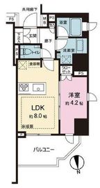 ルジェンテ新宿御苑前 11階 間取り図