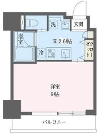リーフコンフォート赤羽 602 間取り図