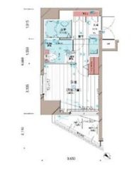 メインステージ五反田駅前 12階 間取り図