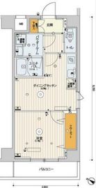 スカイコート渋谷神山町 3階 間取り図