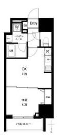 アーバンパーク王子Ⅱ 903 間取り図