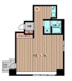 メゾン・デュ・オーラ 山下町 306 間取り図
