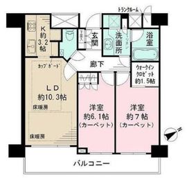 渋谷アインス 11階 間取り図