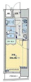 サンパティーク日本橋三越前 9階 間取り図