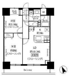 サンクレール荒川ブランガーデン 903 間取り図