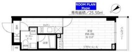 ステージグランデ茅場町 4階 間取り図