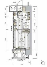 メインステージ東神奈川 7階 間取り図