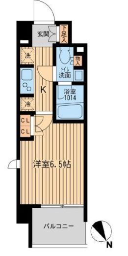 BLESS上池袋 (ブレス上池袋) 414 間取り図