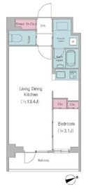 ドゥーエ西馬込Ⅱ 412 間取り図