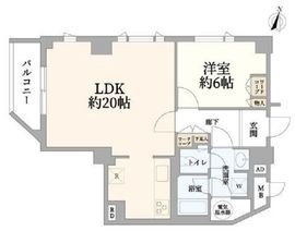 パレロワイヤル南青山 4階 間取り図