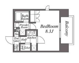 Uresidence池袋要町 (ユーレジデンス池袋要町) 3F1 間取り図