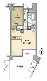 プラウドシティ小竹向原 1階 間取り図