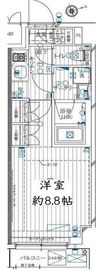 レガリス用賀 6階 間取り図