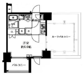 アクサス代々木公園 5階 間取り図