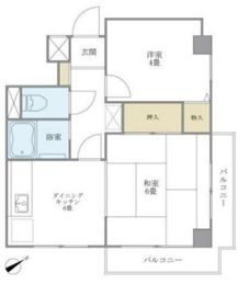 グランヴェール六義園 2階 間取り図
