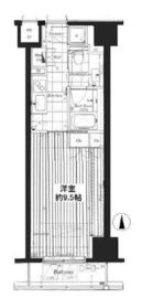 コンパートメント東京中央 6階 間取り図