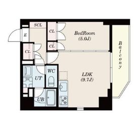 アーバネージュ新横浜 2階 間取り図