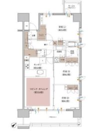レアシス新横浜パークフロント 6階 間取り図