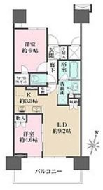 プラウドシティ小竹向原 10階 間取り図