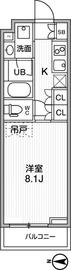 リテラス清澄白河 304 間取り図