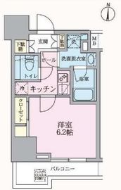 ARKMARK浅草 (アークマーク浅草) 1002 間取り図