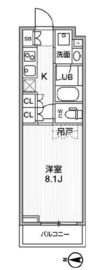 リテラス清澄白河 303 間取り図