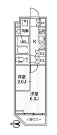 リテラス清澄白河 306 間取り図