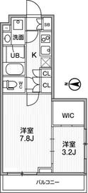 リテラス清澄白河 401 間取り図