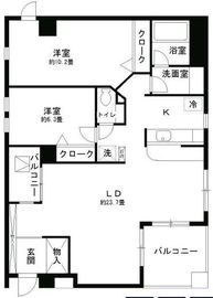 THE・NAAK（ザ・ナーク） 203 間取り図