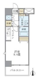 KDX吾妻橋レジデンス 501 間取り図