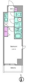 ドゥーエ蒲田南 403 間取り図