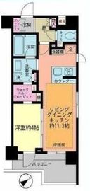 シティインデックス大井町 2階 間取り図