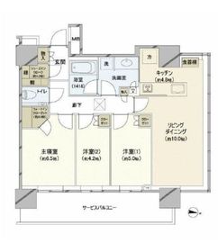 THE YOKOHAMA FRONT TOWER (ザ・ヨコハマフロントタワー) 31階 間取り図