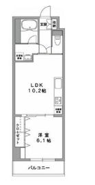 グランデュール2関内 503 間取り図