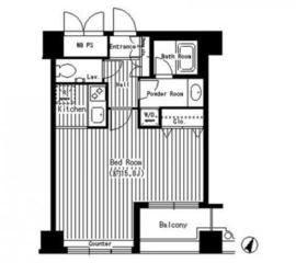 Wat's白金 302 間取り図