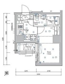 SYFORME YOKOHAMA-HIRANUMABASHI (シーフォルム横浜平沼橋) 8階 間取り図