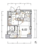 XEBEC川崎II (ジーベック川崎2) 4階 間取り図