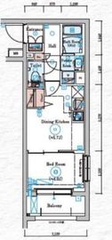 GENOVIA川崎Ⅴ (ジェノヴィア川崎Ⅴ) 2階 間取り図