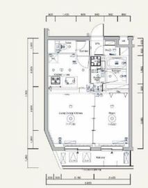 SYFORME TOGOSHI KOENⅡ (シーフォルム戸越公園2) 2階 間取り図
