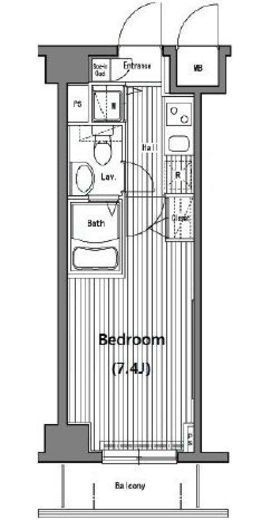 ガラ・グランディ大手町 9階 間取り図