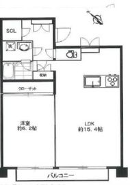 三樹ビル 4階 間取り図