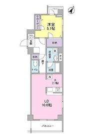 オーキッドテラス宮崎台 2階 間取り図