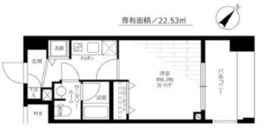 ガーラ・プレシャス横浜鶴見 6階 間取り図
