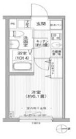 ローレル戸越 306 間取り図