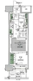 ルフォンリブレ木場 6階 間取り図