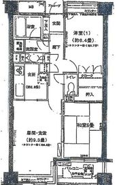 目黒本町パークホームズ 2階 間取り図